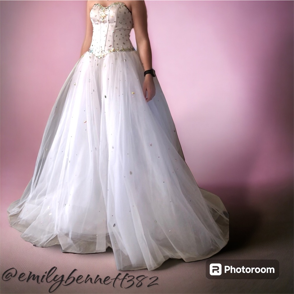Rhinestone Ball Gown